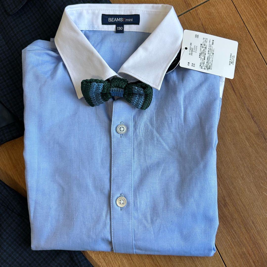 タグ付き未使用 beams mini 130 セレモニースーツ　卒園式　入学式