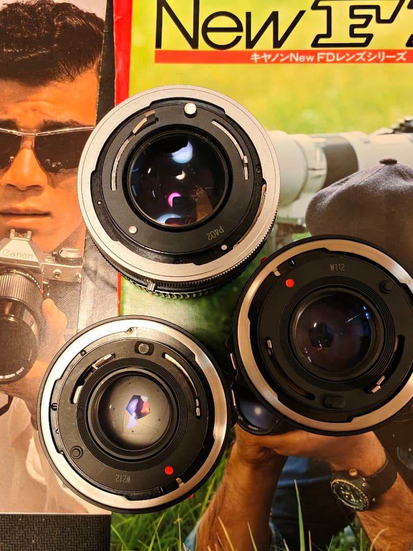 Canon AE-1、AE-1 PROGRAM 50mm f1.4 S.S.C