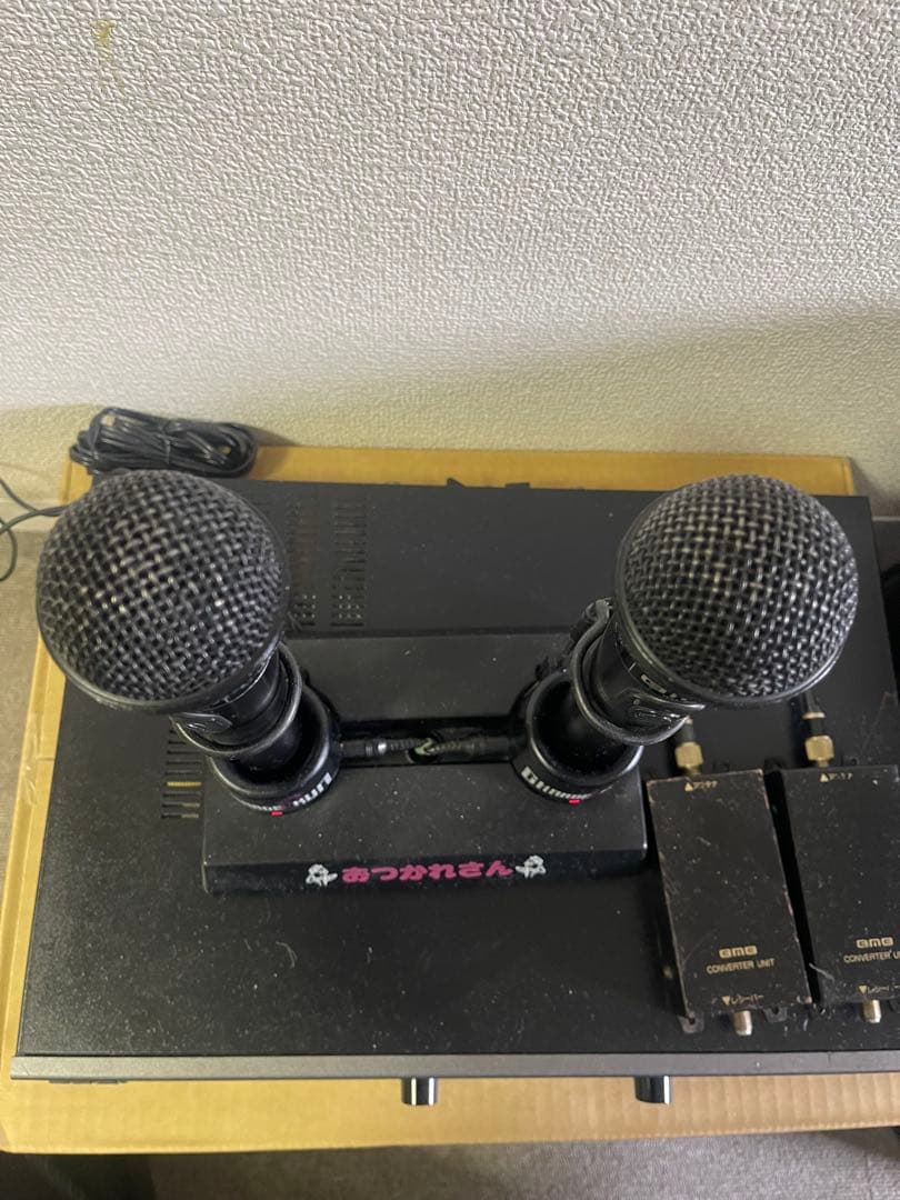 ワイヤレスマイクセット GMGコンバーター付き