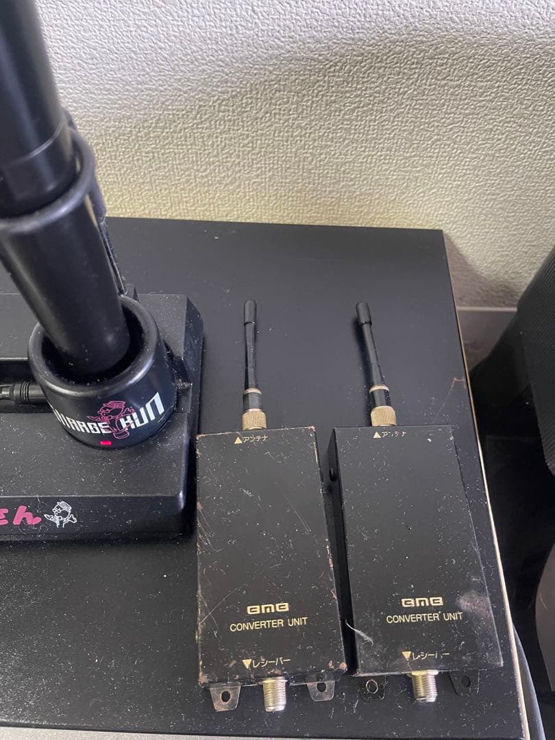 ワイヤレスマイクセット GMGコンバーター付き