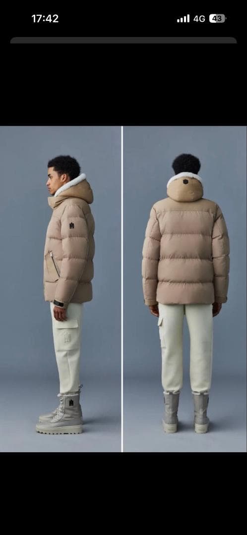 Mackage riley（マッカージュ　ライリー）ダウンジャケット