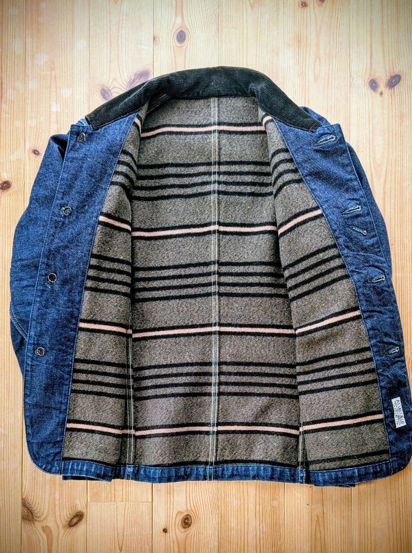 atlast&co カバーオール　681J 38 名作　ブランケット