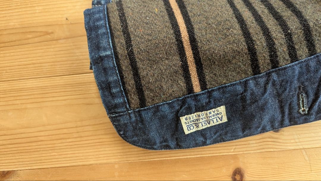 atlast&co カバーオール　681J 38 名作　ブランケット