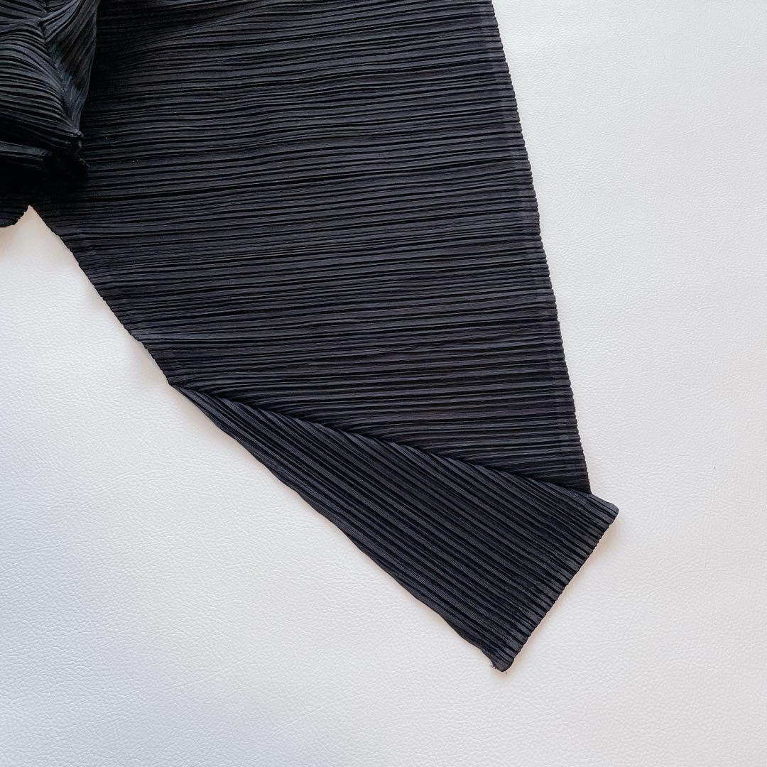 美品✨PLEATS PLEASEプリーツプリーズ　サルエルパンツ　変形　黒　L