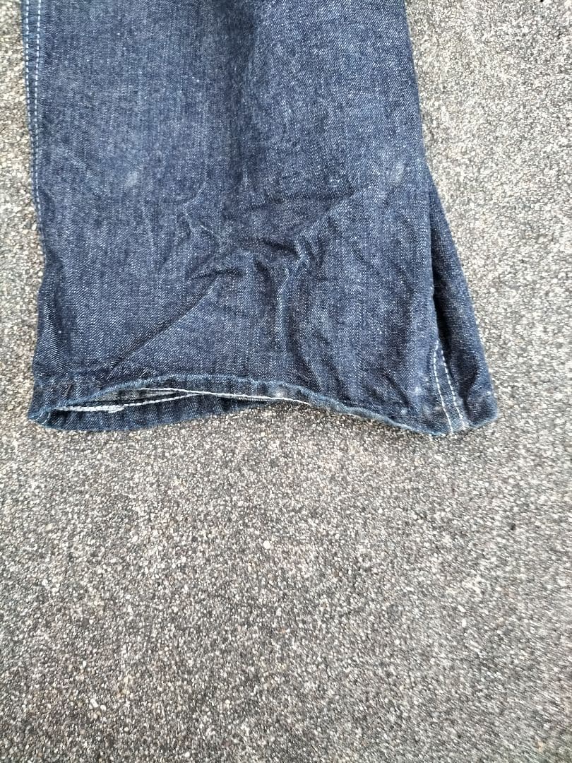 90s carhartt ハートタグ デニムオーバーオール 復刻　W36