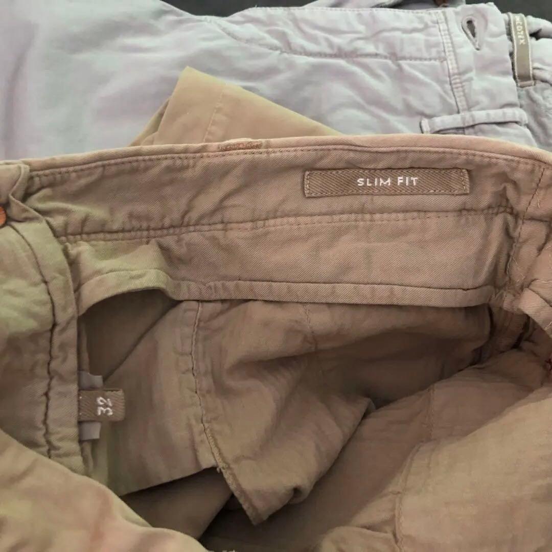 INCOTEX スリムフィット チノ 2枚セット