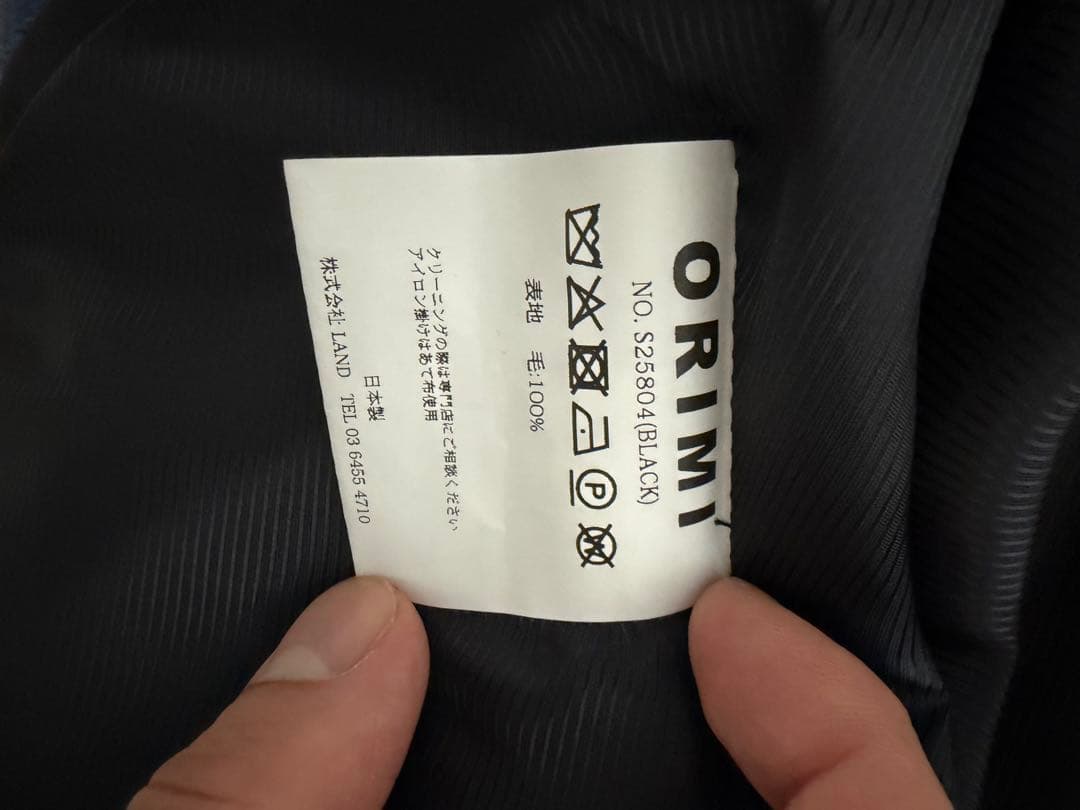 ORIMI 25ss short suiting jacket サイズ2