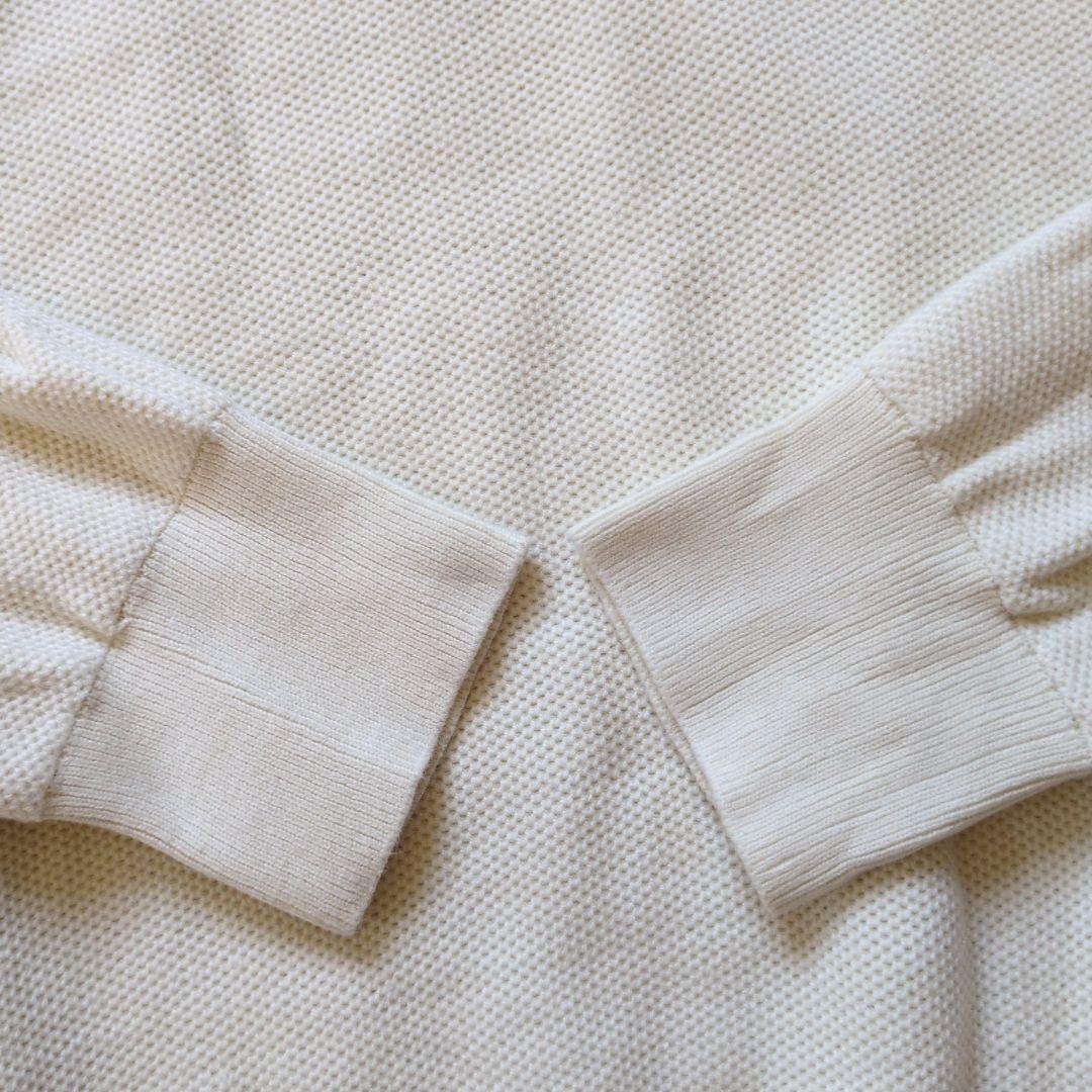 CEEKAY　ポロラルフローレン ハーフジップ ホワイト XS メンズ