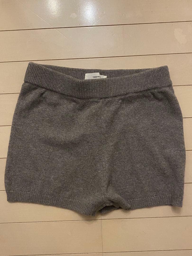 todayful ショートパンツ（モカ）