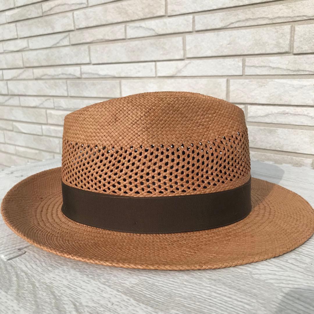 MAYSER　パナマハット　57　ブラウン