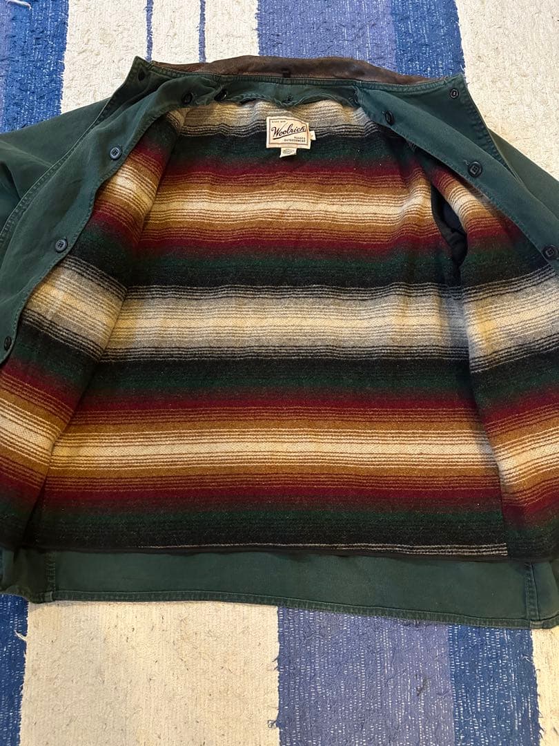 Woolrich 90s ハンティングジャケット　カバーオール　ライナー付　L