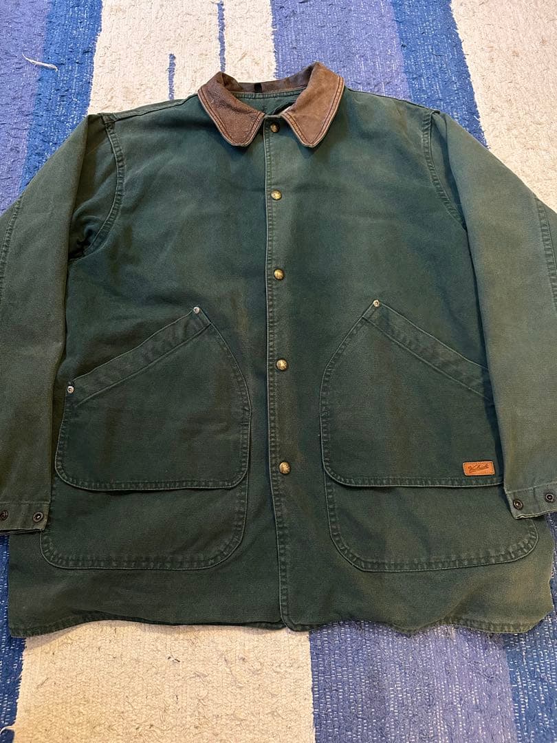 Woolrich 90s ハンティングジャケット　カバーオール　ライナー付　L