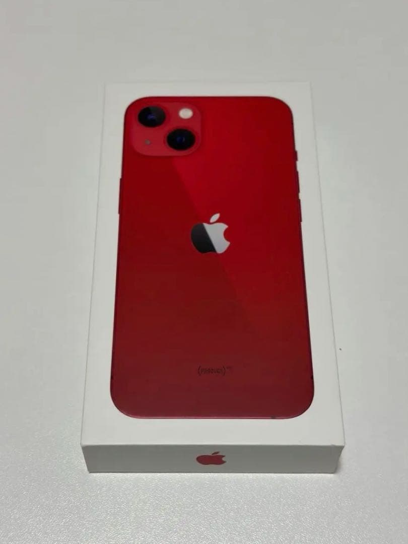Apple iPhone 13 (PRODUCT)RED 128G 箱付き