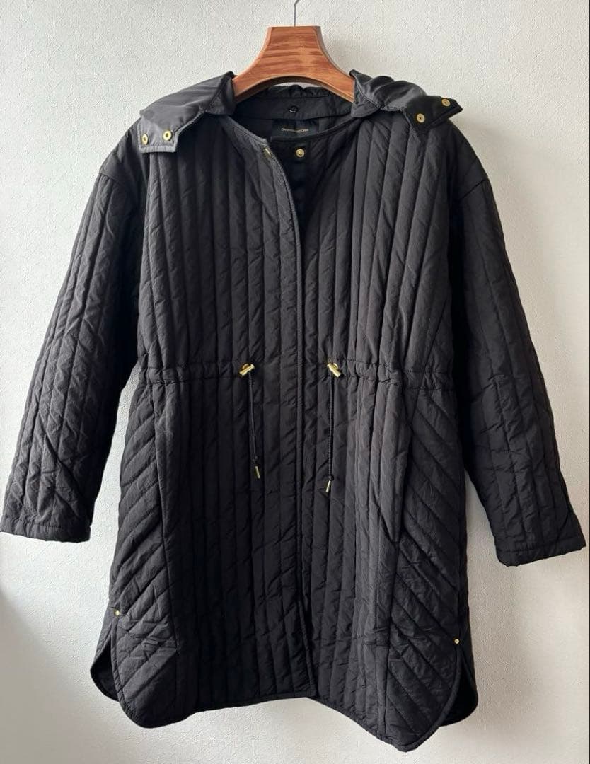 バンヤードストーム　barnyardstorm ストライプキルティングコート