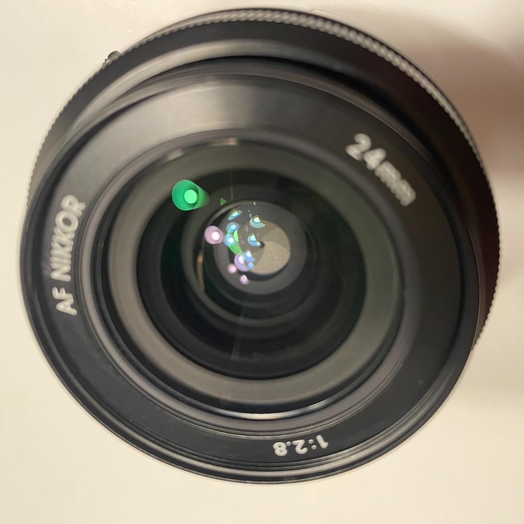 ニコン Nikon AF NIKKOR 24mm f/2.8 レンズ 単焦点