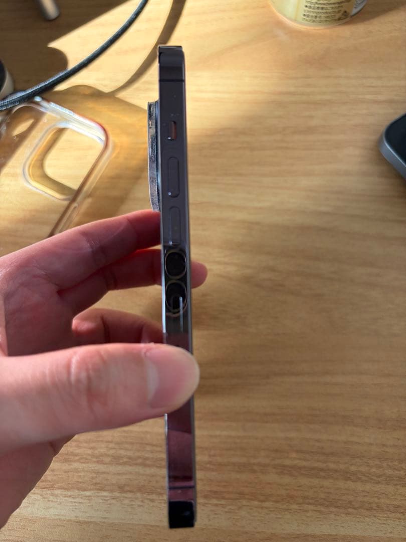 【美品】simフリー iPhone 14pro 256GB ディープパープル