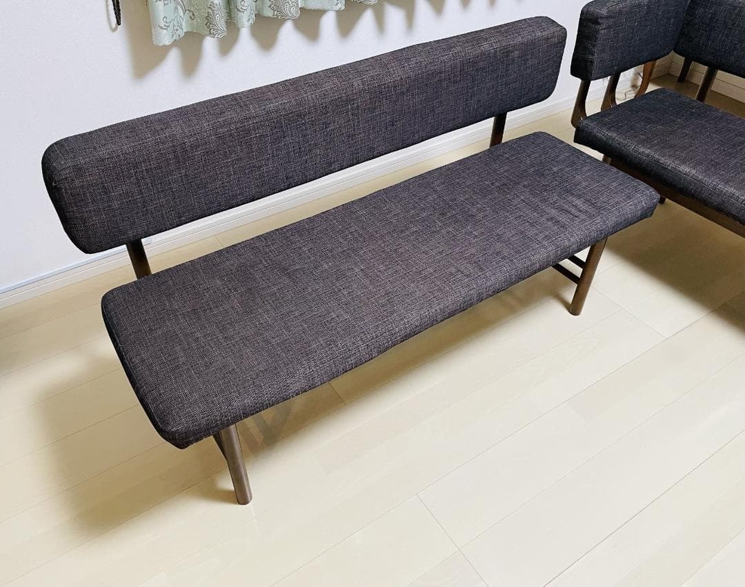 ベンチソファ（コーナー無しタイプ）ベンチキャスト135