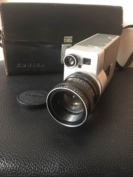 コニカ8ミリカメラ(ビデオカメラ) ケース付