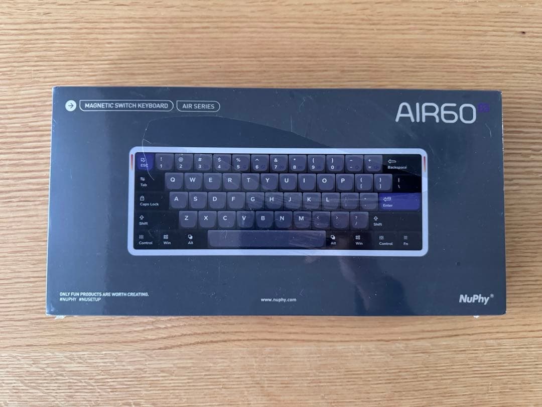 キーボード Nuphy Air 60 HE (Jade Pro)