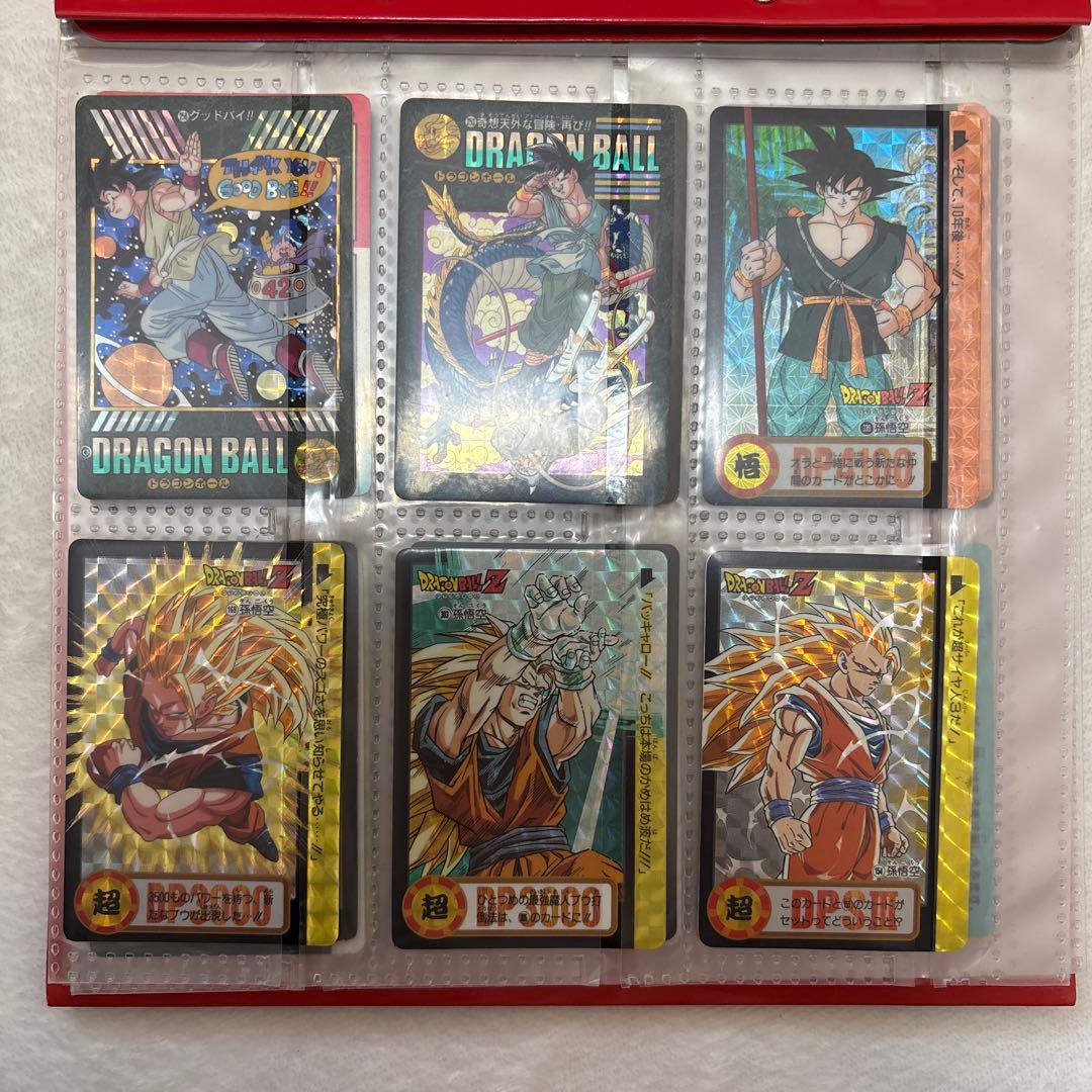 ドラゴンボールカード 6枚セット ホロ仕様