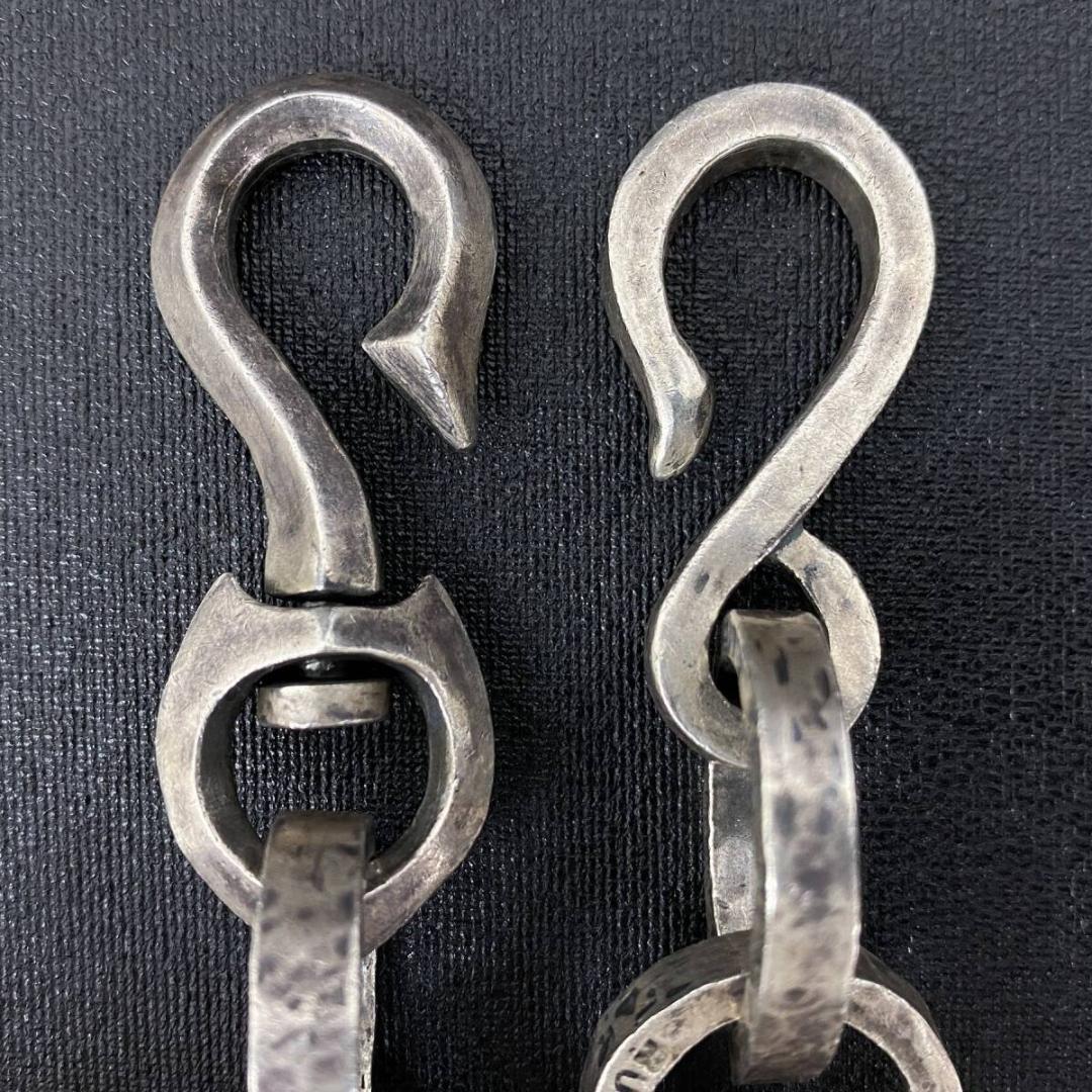 RUDE GALLERY CHAOS DESIGN シルバー ウォレットチェーン