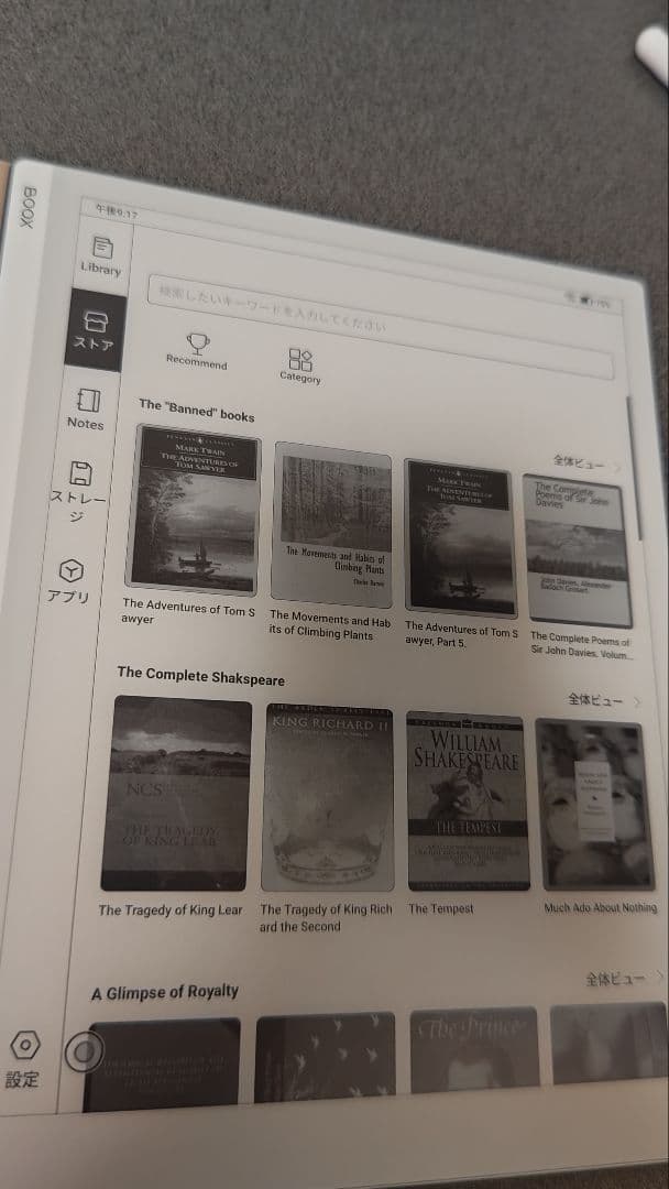 BOOX Go 10.3　ペン、ケース付き