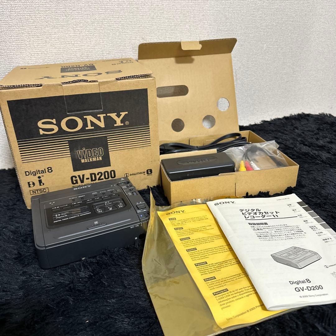 激レア 箱付き SONY GV-D200 デジタルビデオカセットレコーダー