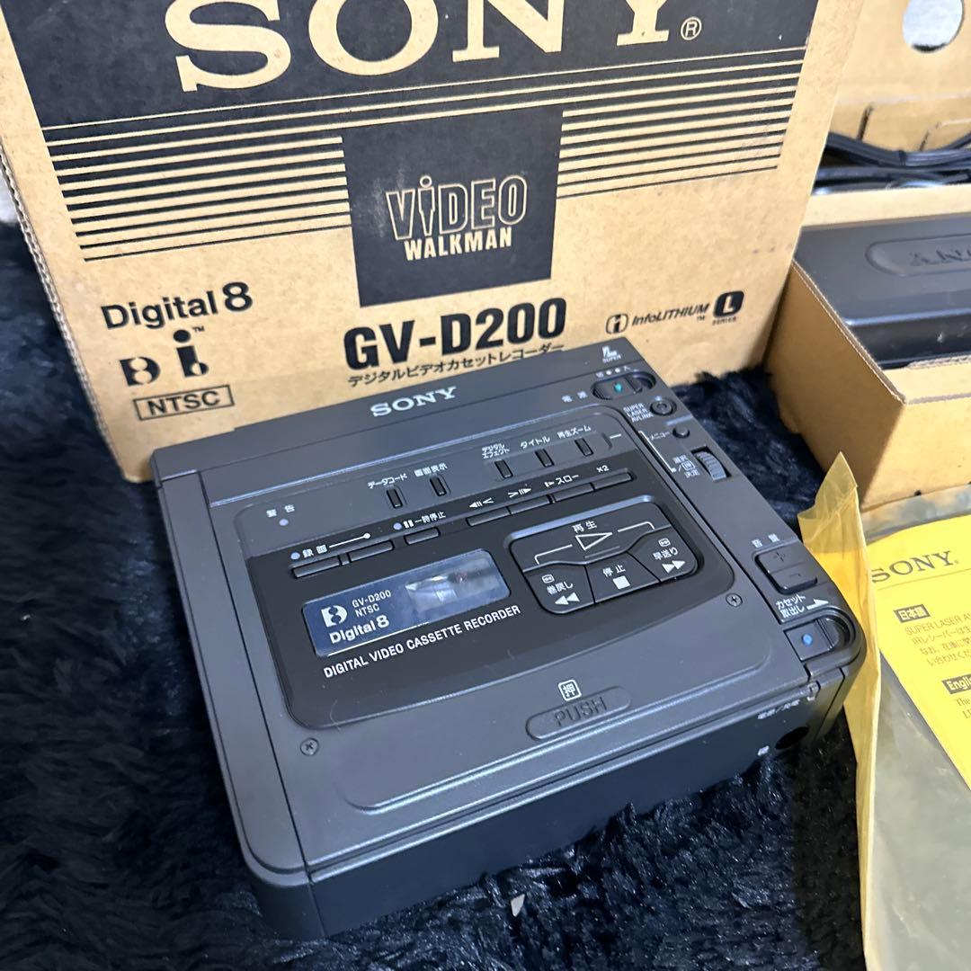 激レア 箱付き SONY GV-D200 デジタルビデオカセットレコーダー