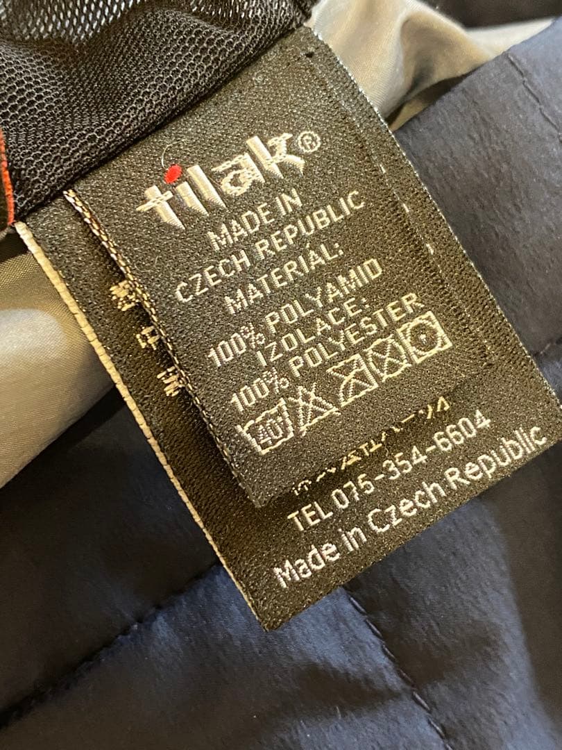 TILAK POUTNIK PYGMY JACKET ピグミー　ネイビー