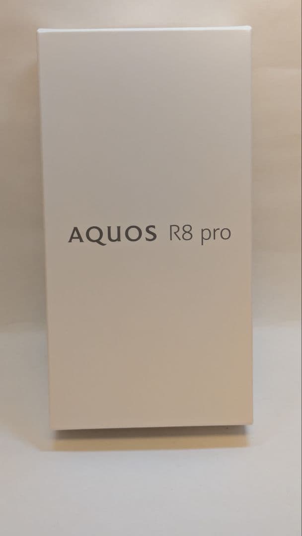 未使用　AQUOS R8 pro SH-R80P ブラック