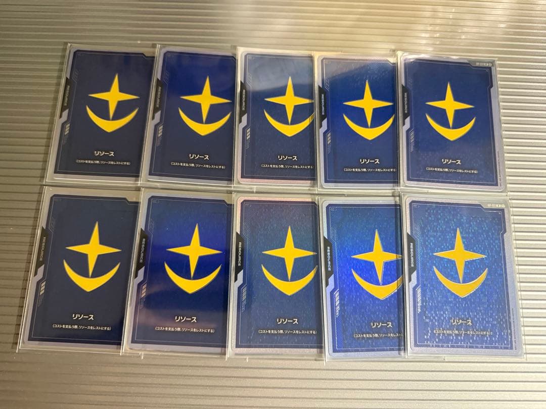 ガンダムカードゲーム　リソース　地球連邦軍　10枚セット