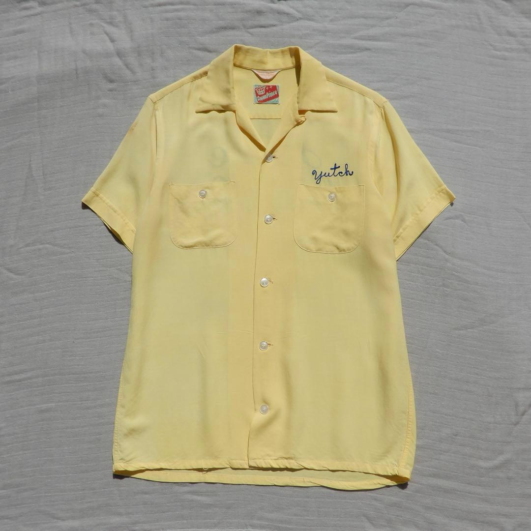 ウェア・シャツ 50s crown prince bowling shirt