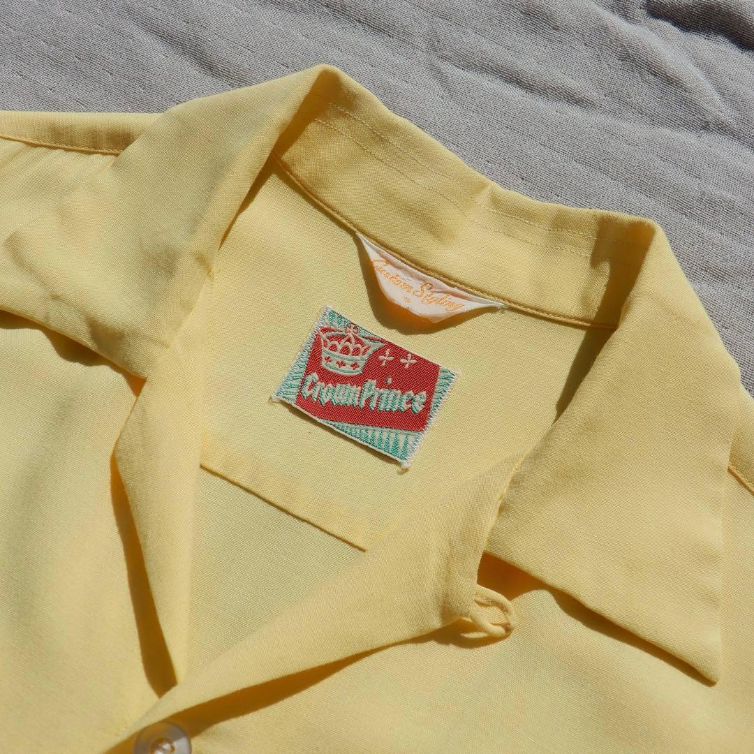 ウェア・シャツ 50s crown prince bowling shirt