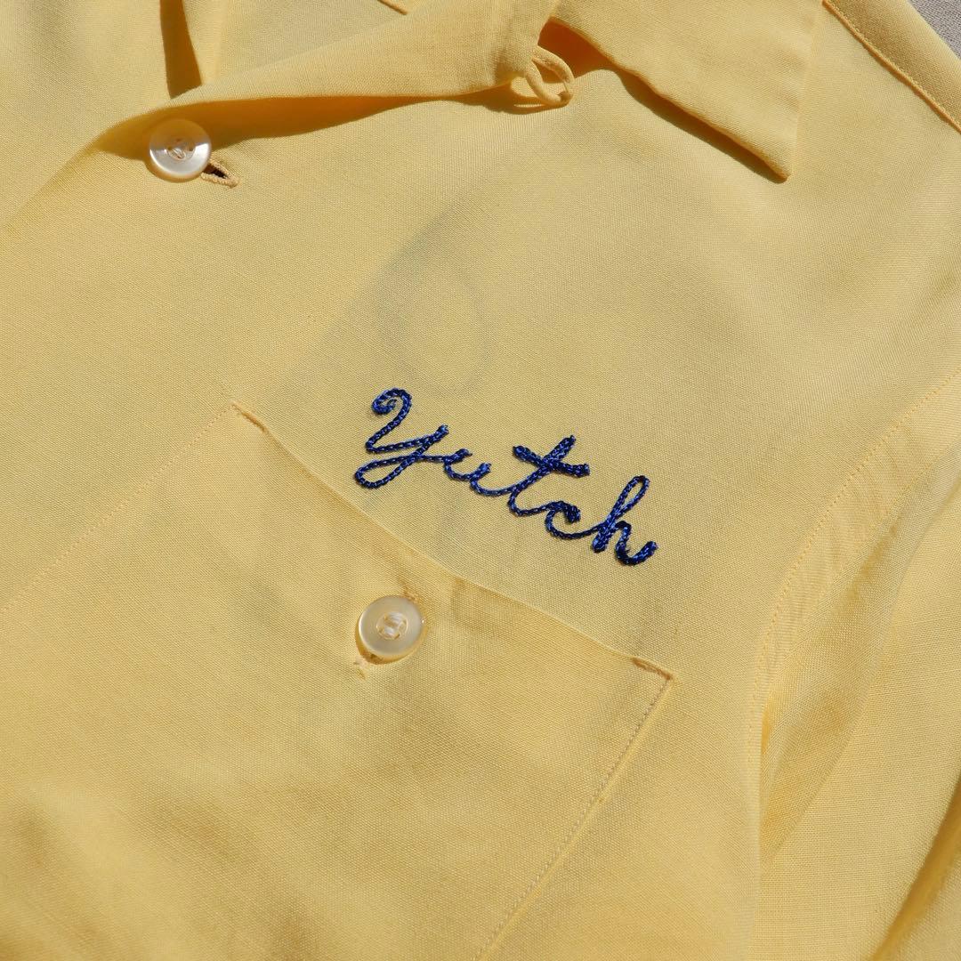 ウェア・シャツ 50s crown prince bowling shirt