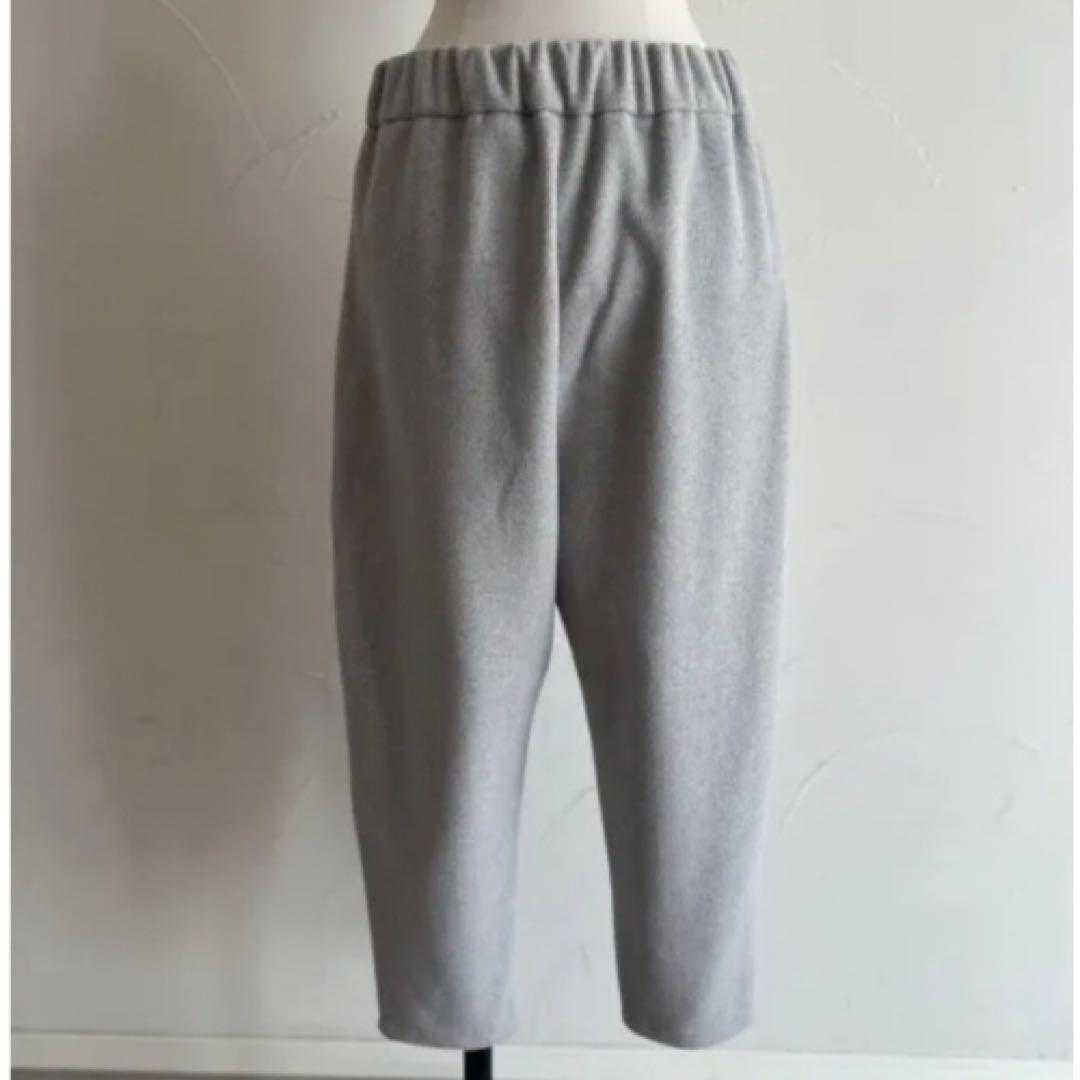 【新作・新品】JULY NINE ふわもちパンツ グレー 40 ジュライナイン