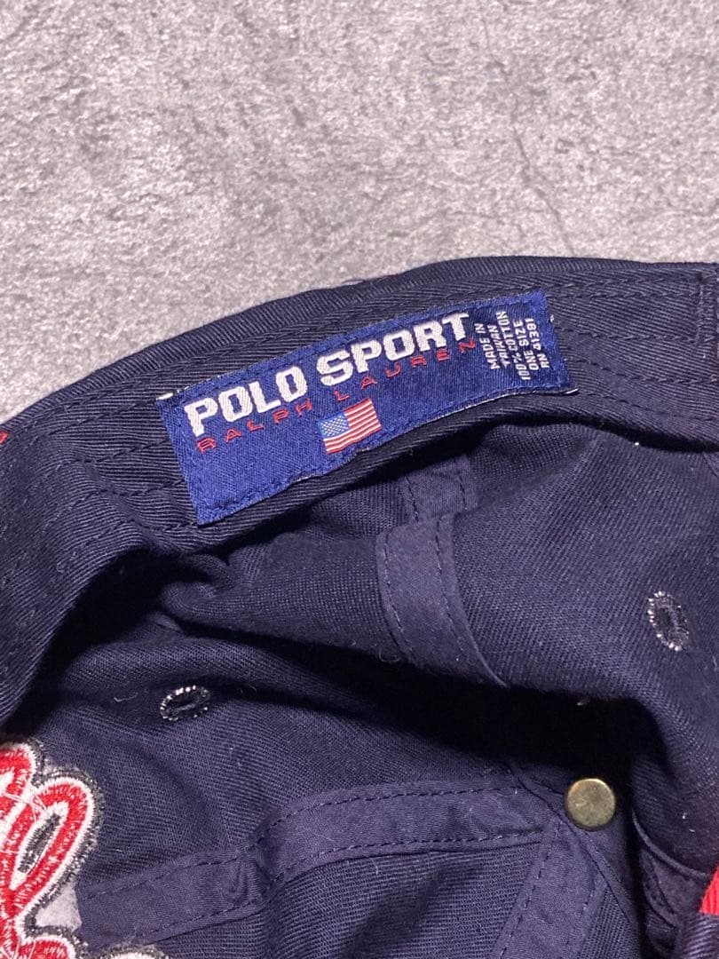 90s polo ralph lauren sport vintage キャップ