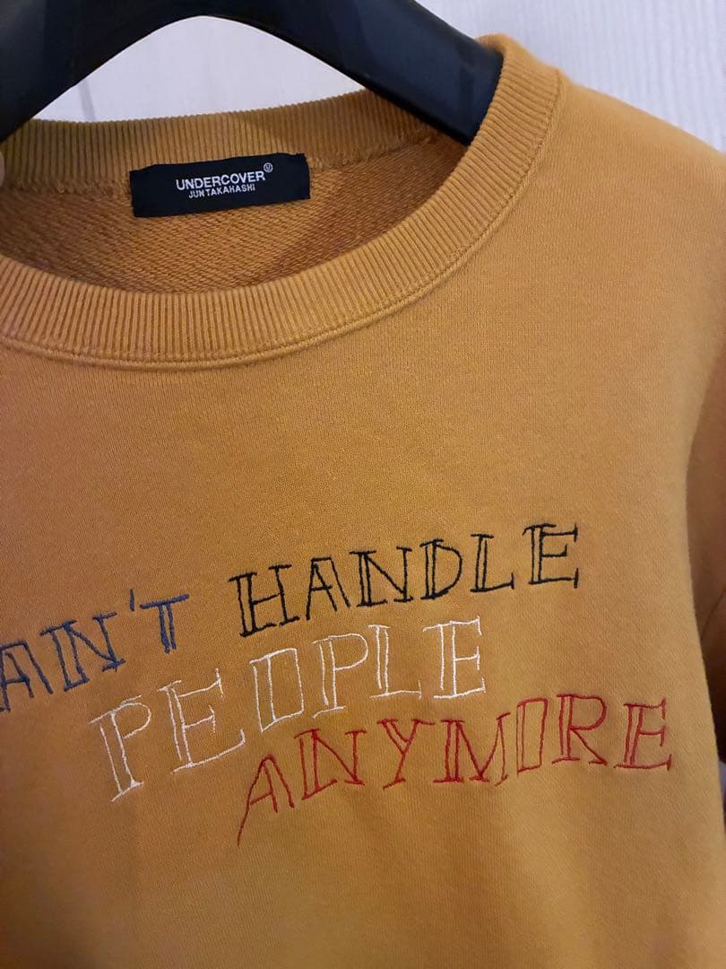 UNDERCOVER 23AW裏毛刺繍スウェット