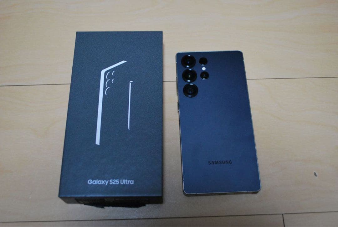 Galaxy S25Ultra 256GB 韓国版チタニウムブラック