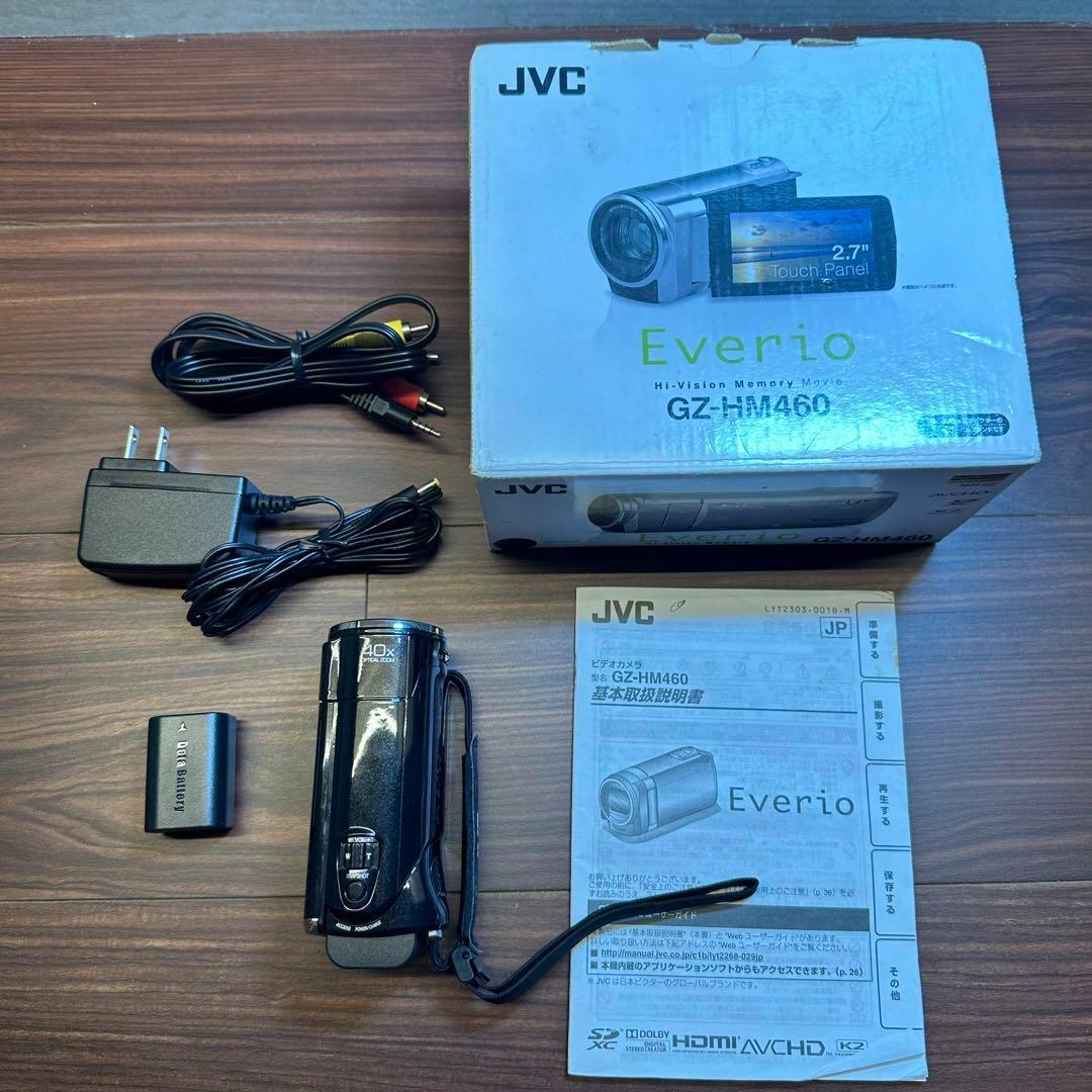 JVC GZ-HM460 ビデオカメラ ほぼ新品 0475
