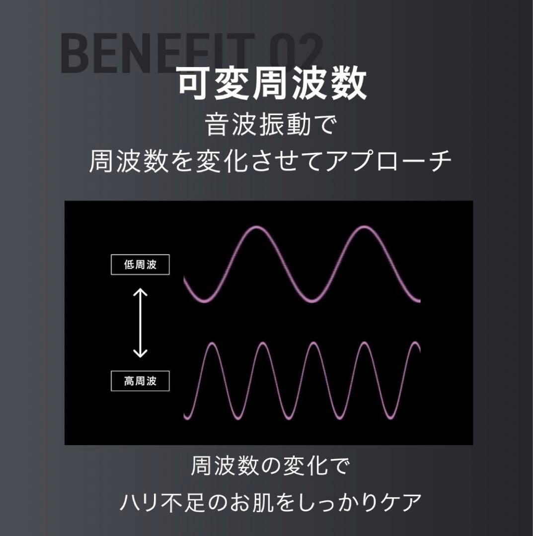 INGRACE Pullquart 音波美顔器 マットホワイト