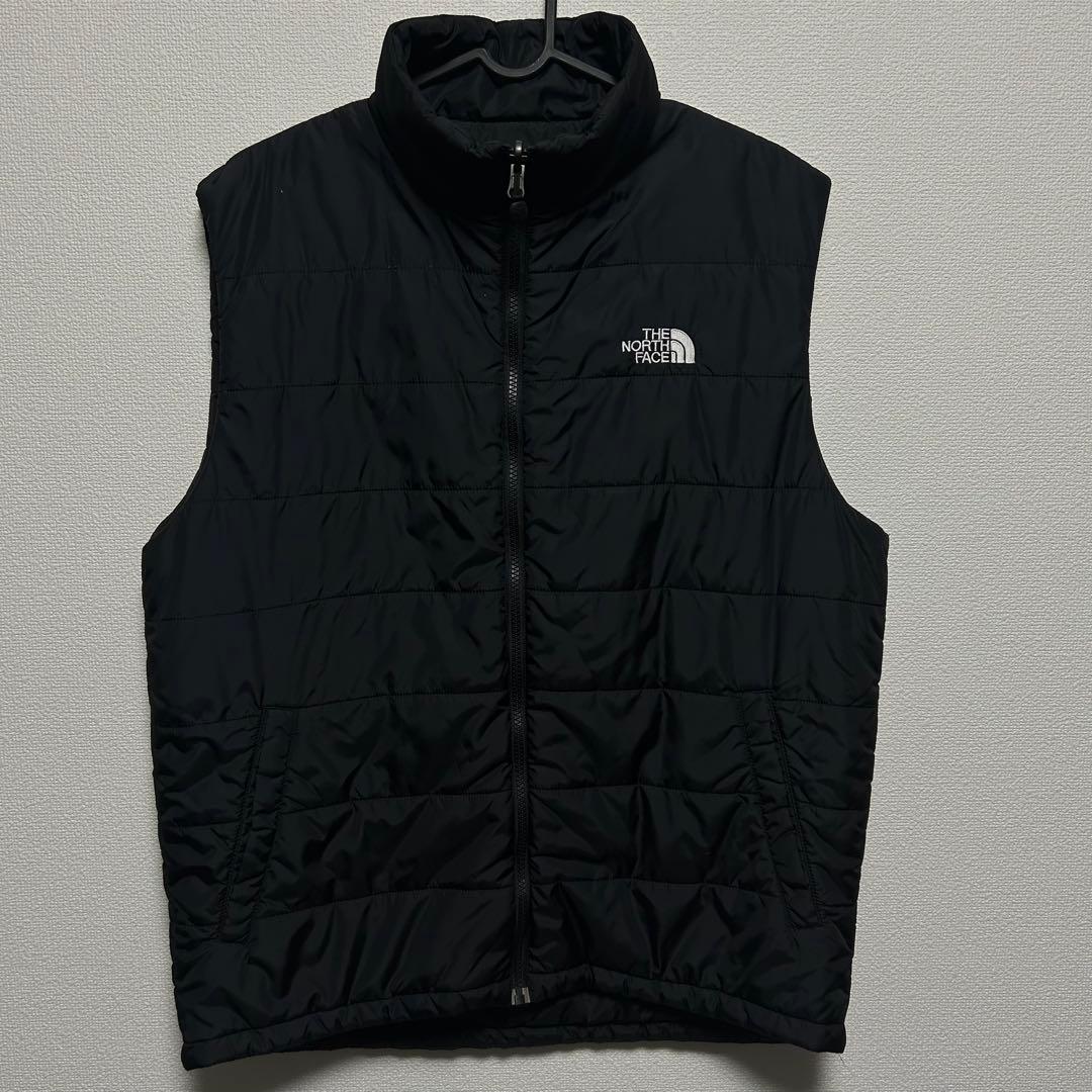 【人気モデル】ザノースフェイス　ベスト　黒　ブラック　Lサイズ　大きめ