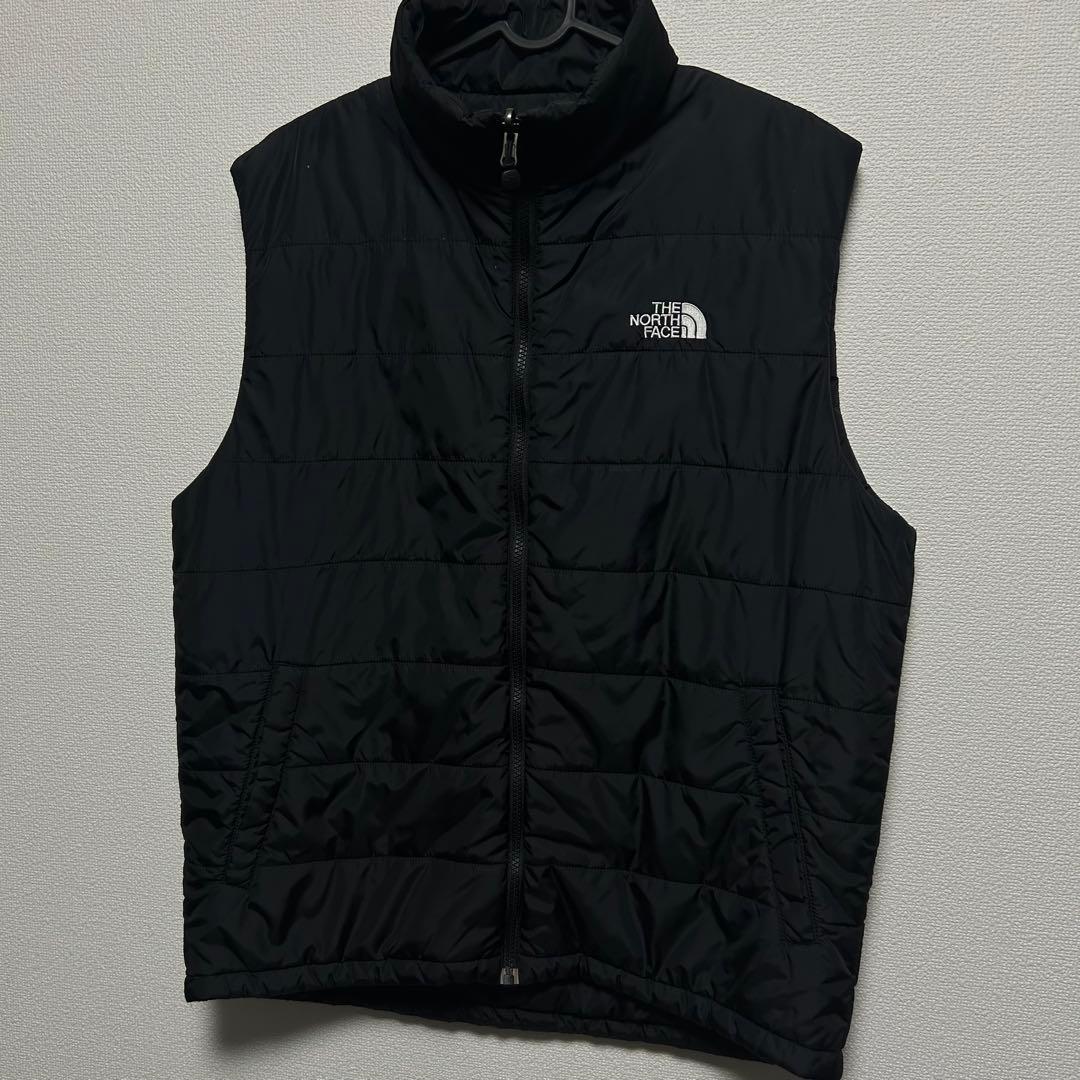 【人気モデル】ザノースフェイス　ベスト　黒　ブラック　Lサイズ　大きめ