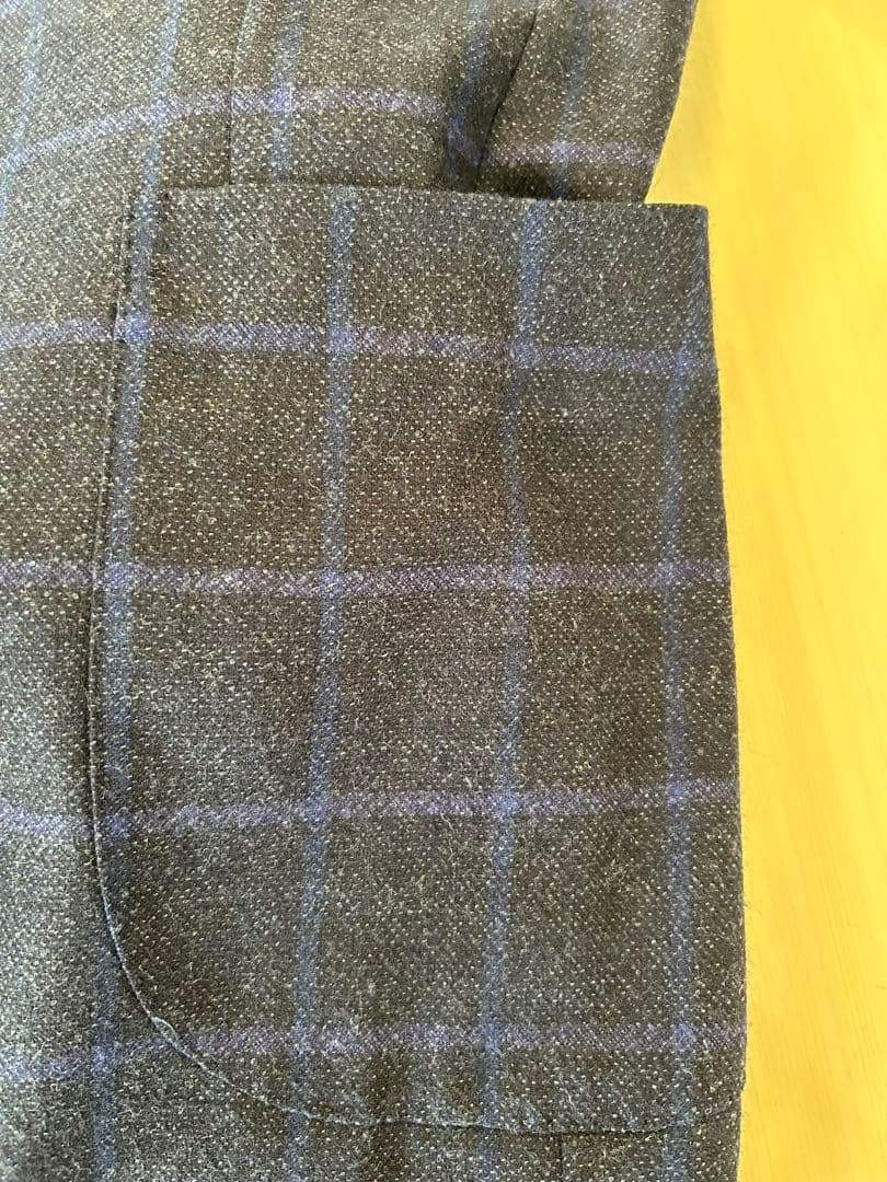 美品　De Petrillo デペトリロ　ジャケット　44 ネイビー