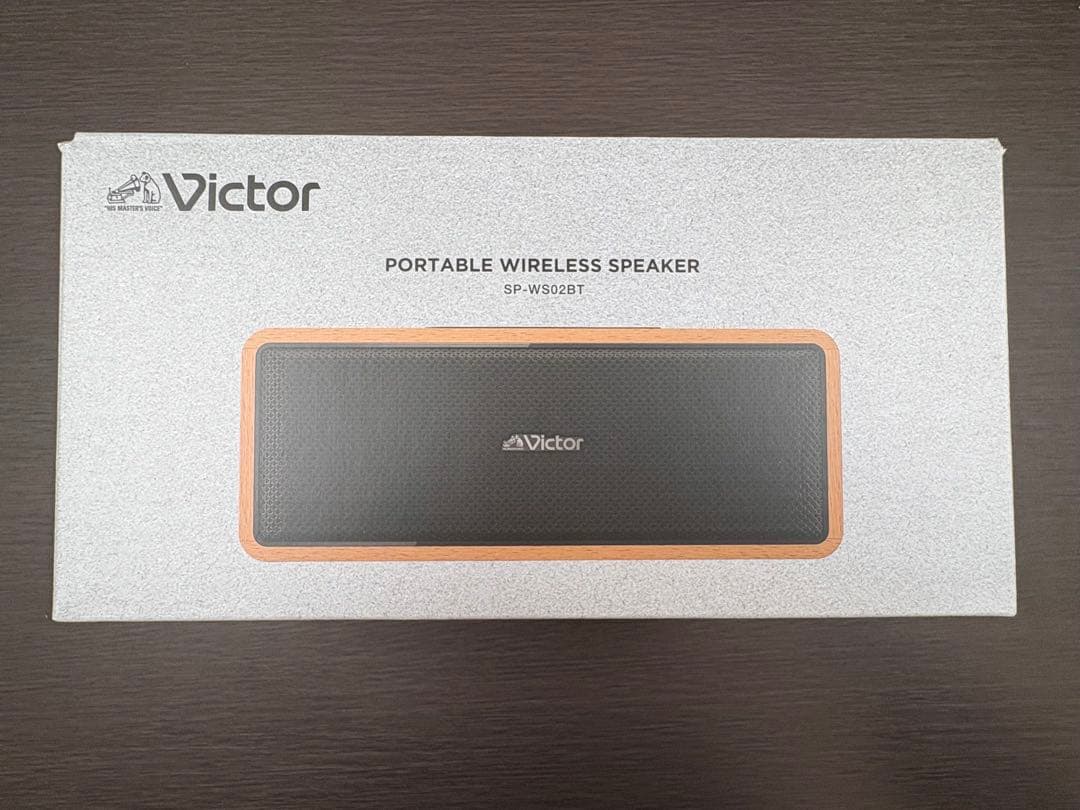 【美品】Victor ポータブルワイヤレススピーカー SP-W5028T