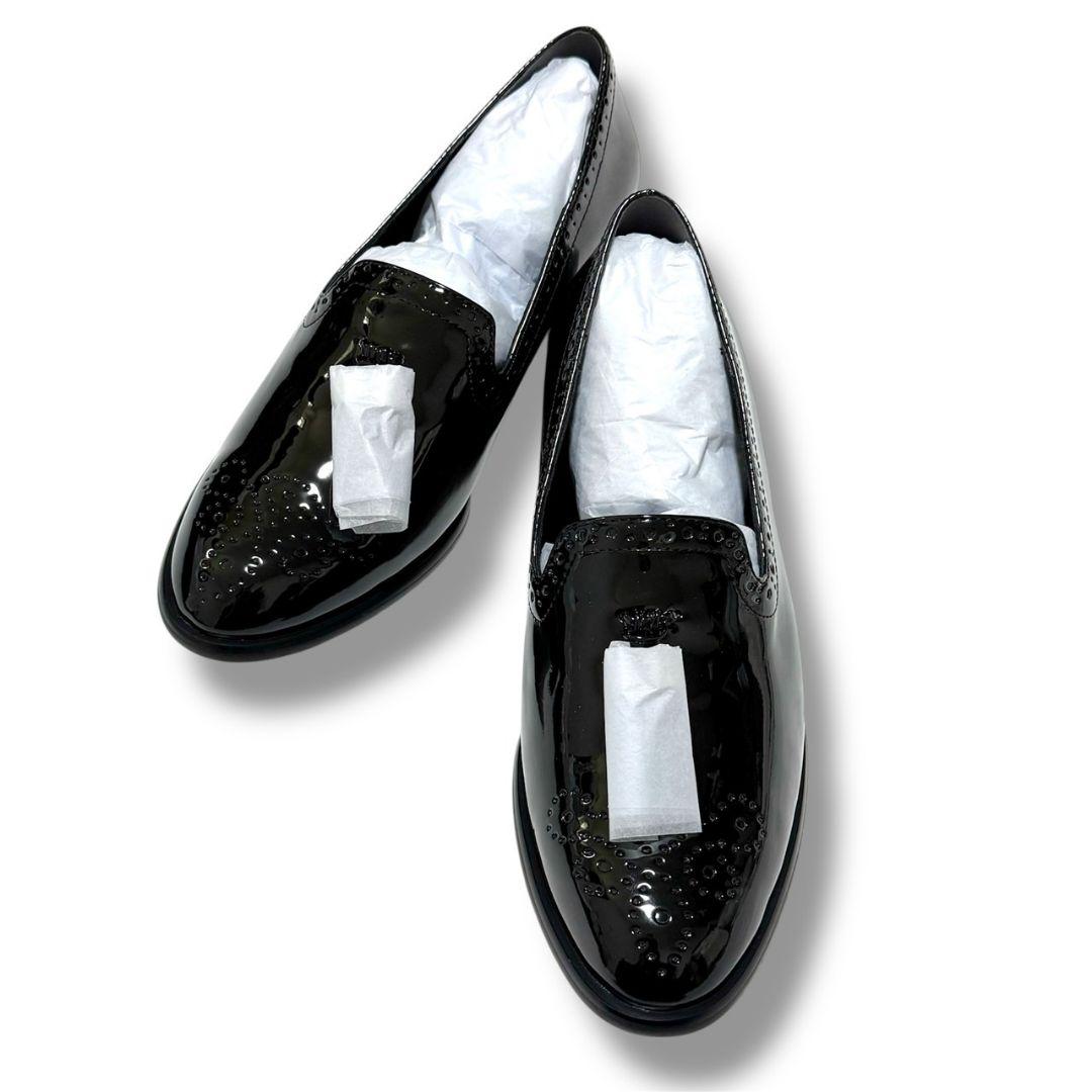 【未使用】Odette e Odile タッセル付 メダリオンローファー24cm