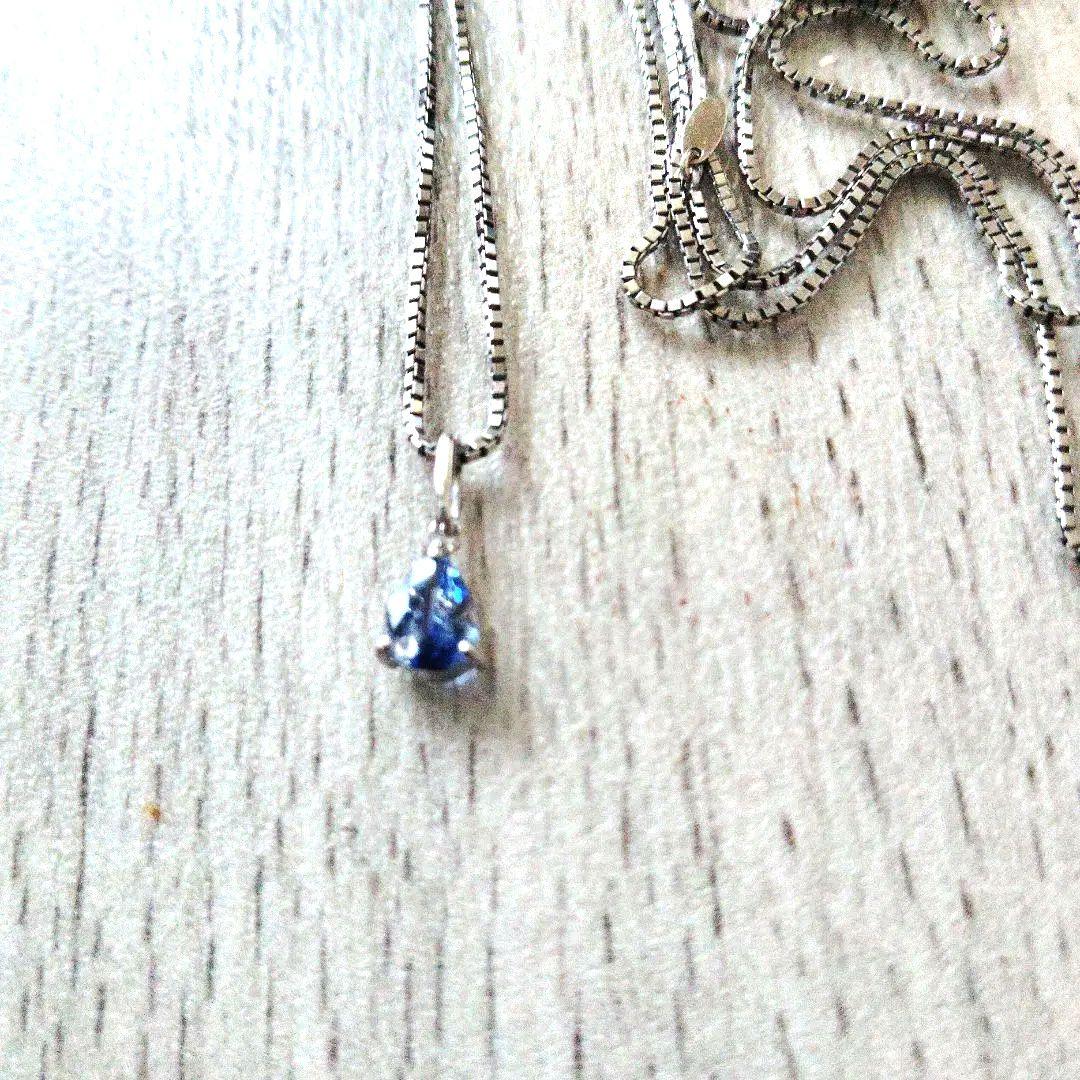 天然サファイアペンダントトップ 新品未使用