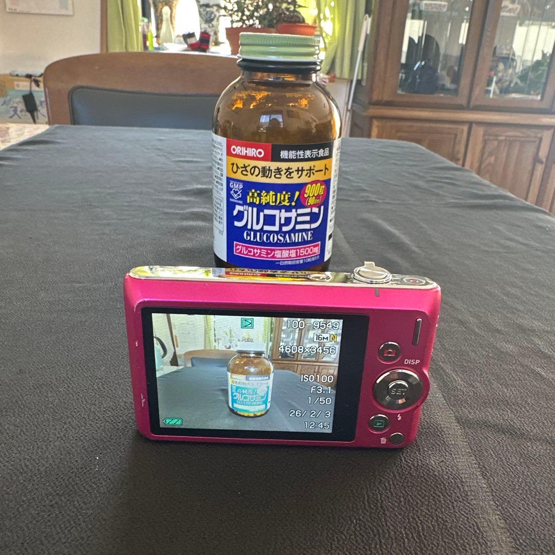 CASIO EXILIM EX-ZS190ピンク デジタルカメラ