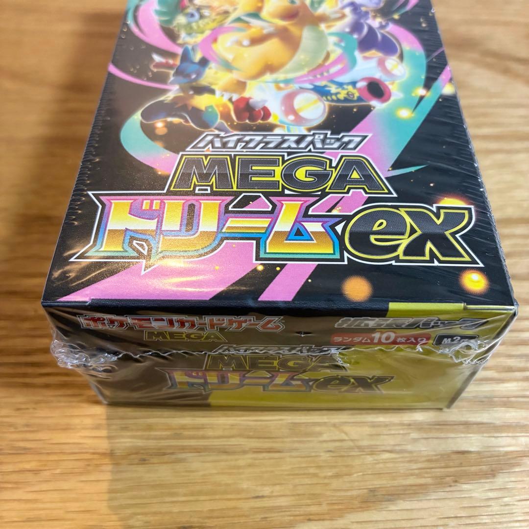 新品未開封 ポケモンカードゲーム MEGAドリームex シュリンク付き1箱ポケカ