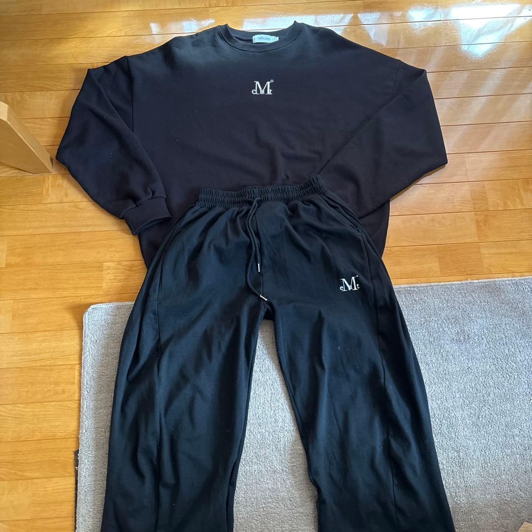 MÜCENT ブラック スウェットセット L ムセント
