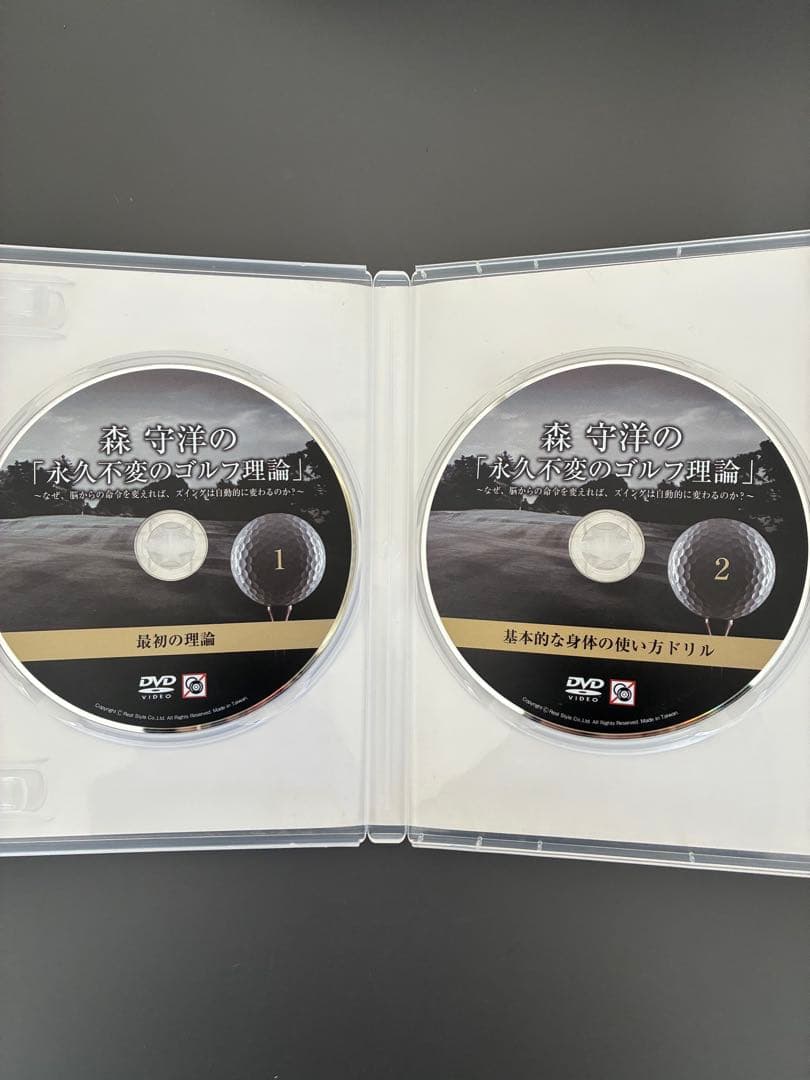 森守洋の「永久不変のゴルフ理論」 DVDセット